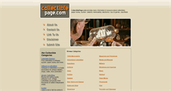 Desktop Screenshot of collectiblepage.com